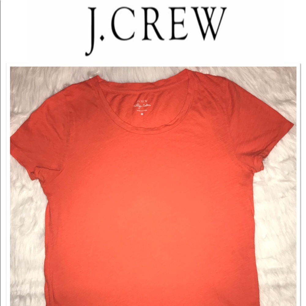 ✨J. Crew Vintage Cotton T-shirt Sz Medium ✨